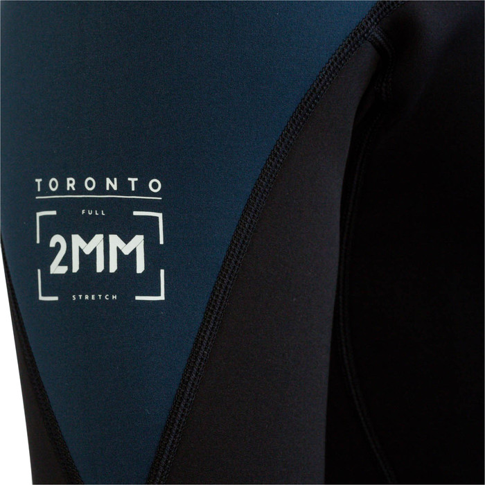 2024 Jobe Mens Toronto 2mm Wetsuit Jacket 303823002 - Blue / Black
